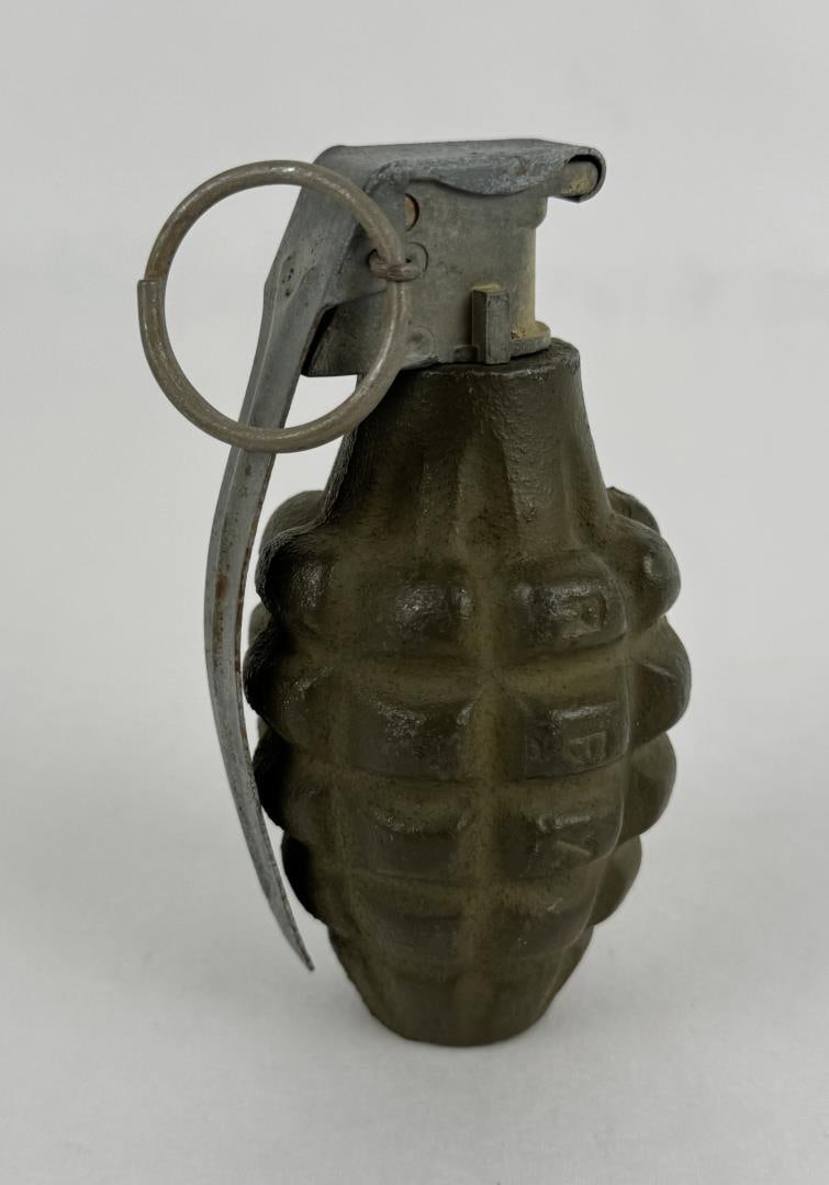 WW2 US Mark II Practice Pineapple Grenade: Inert