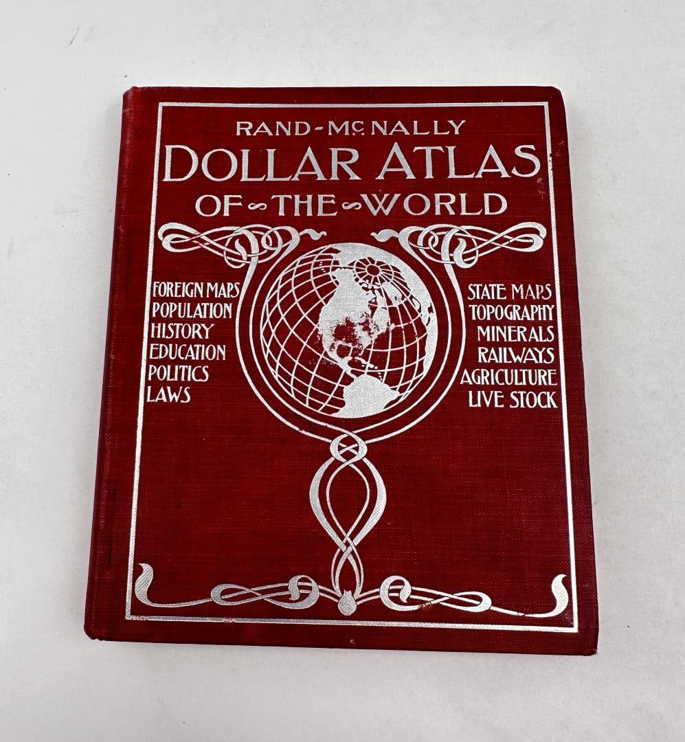 Rand-McNally Dollar Atlas of the World: 1907