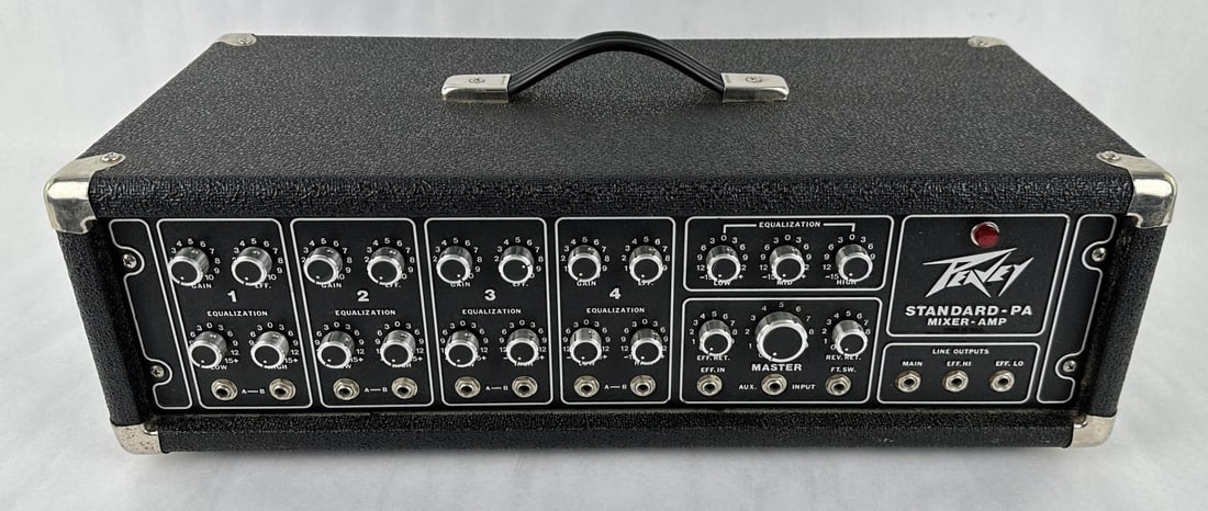 Peavey Standard PA Mixer Amp Guitar Amplifier 260h: Powers up, untested with guitar.