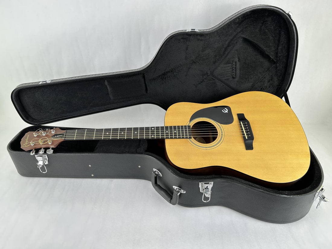 Epiphone Acoustic Guitar Pr200 Auction