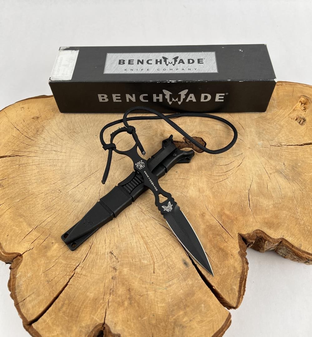 Benchmade SOCP 176 Dagger: Measures 7 1/4" long. Includes sheath and box. New in original box.