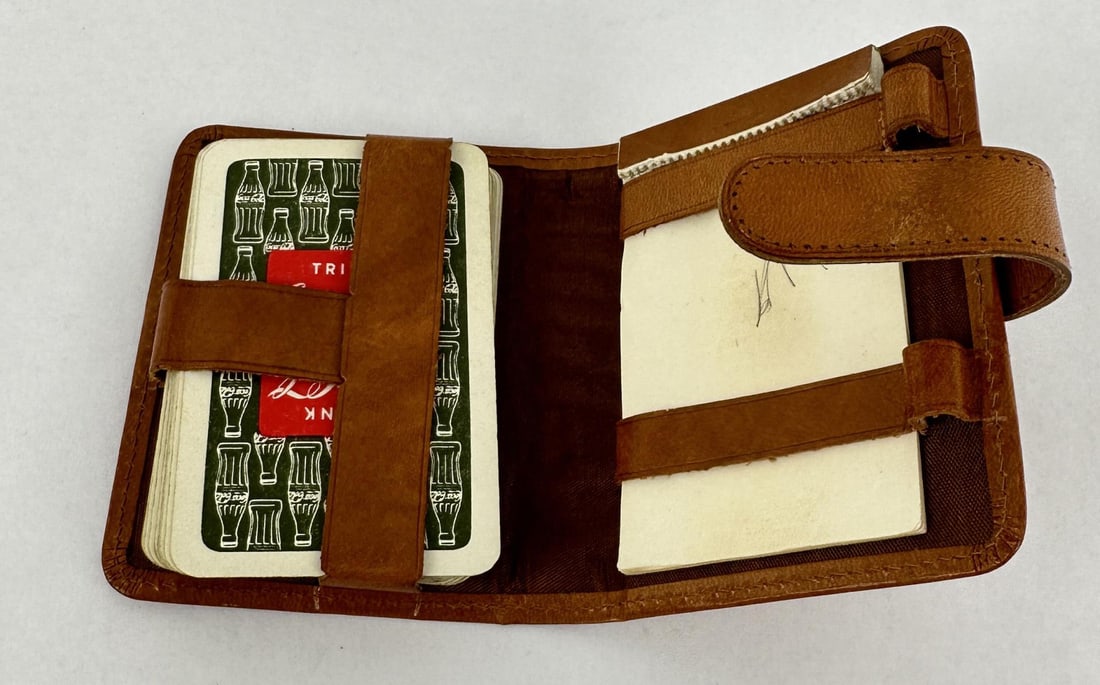 Skat German Coca Cola Playing Cards: Nice set in folio.