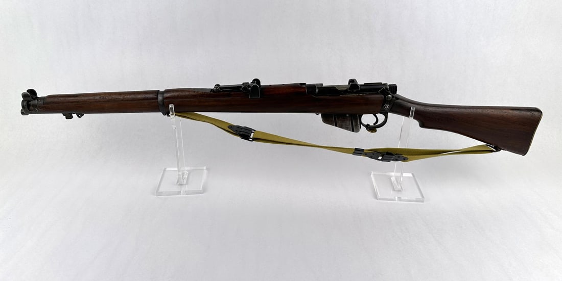 Lee Enfield Musket .410 Shotgun Conversion: 24" long barrel. LSA 1918 III. Requires FFL Transfer, Not C&R Eligible.