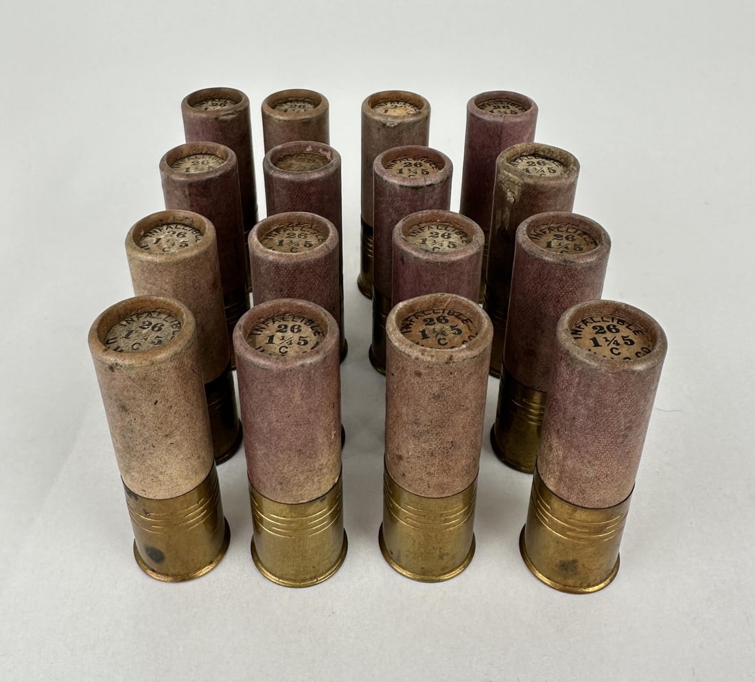 16 Rounds of 12ga UMC Paper Shell Shotgun Ammo: California and New York Shipments requires this lot to be sent to an FFL Dealer.