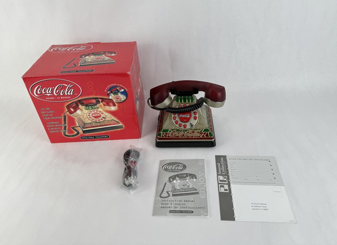 Coca Cola Lighted Telephone (1 of 10)