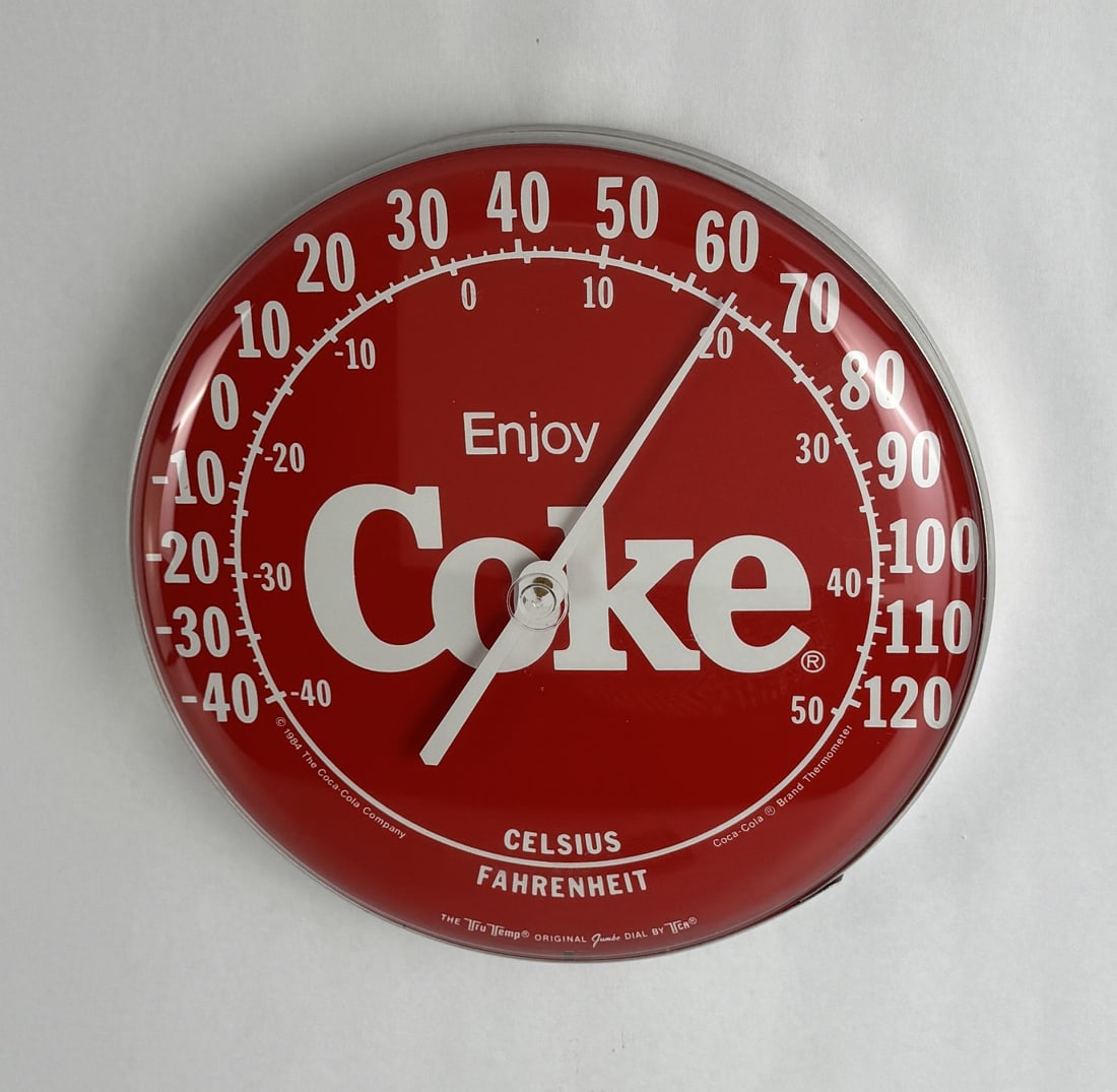1984 Enjoy Coca Cola Thermometer (1 of 3)