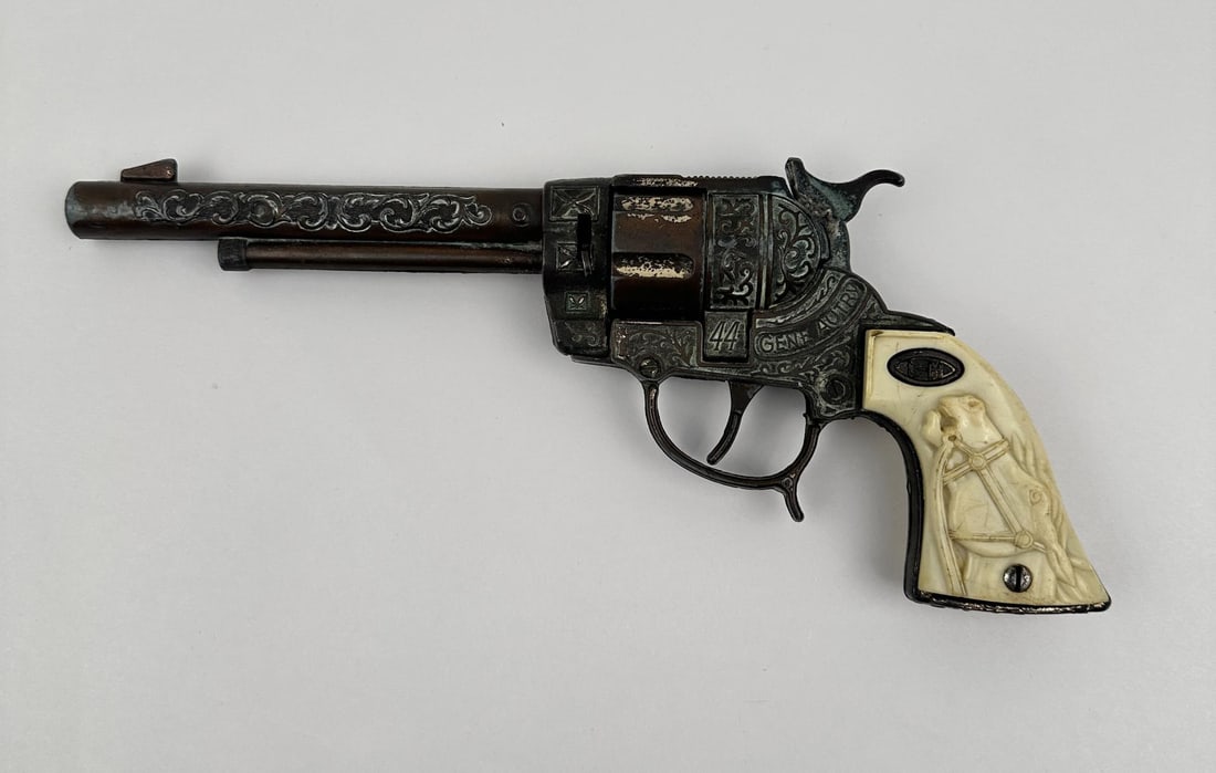 Gene Autry 44 Toy Cap Pistol: Decent example