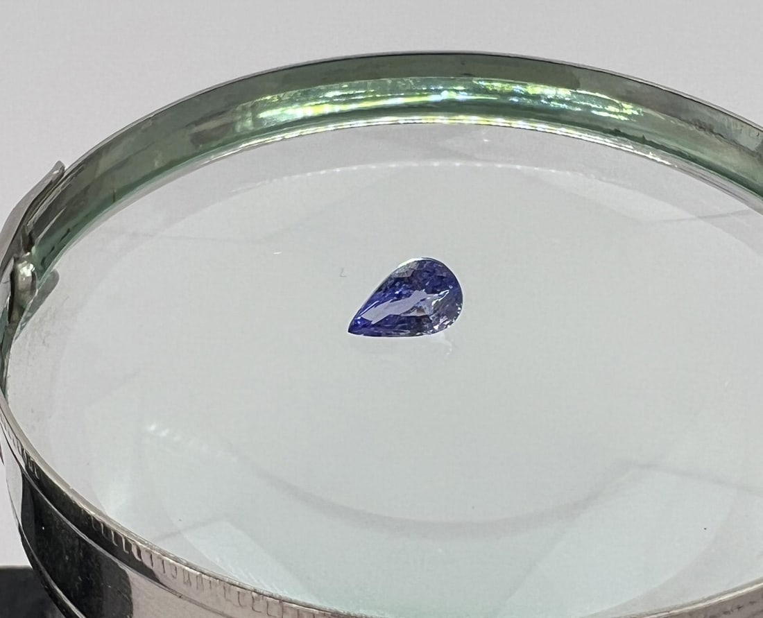 .97 Carat Tanzanite Faceted Gemstone (1 of 4)
