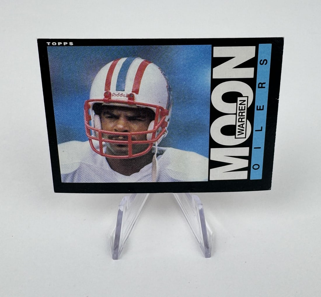 1985 Topps Warren Moon 251 Football Rookie Card (1 of 3)