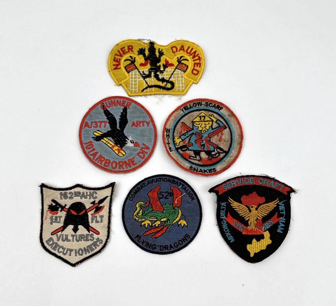 Collection of Vietnam War Military Patches (1 of 3)
