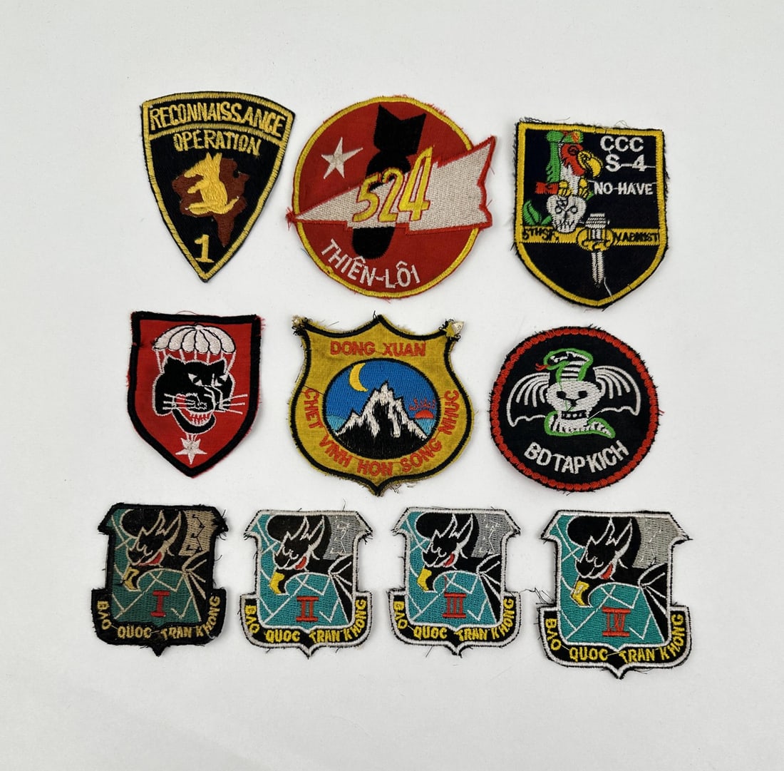 Collection Vietnam War Era Special Forces Patches (1 of 3)