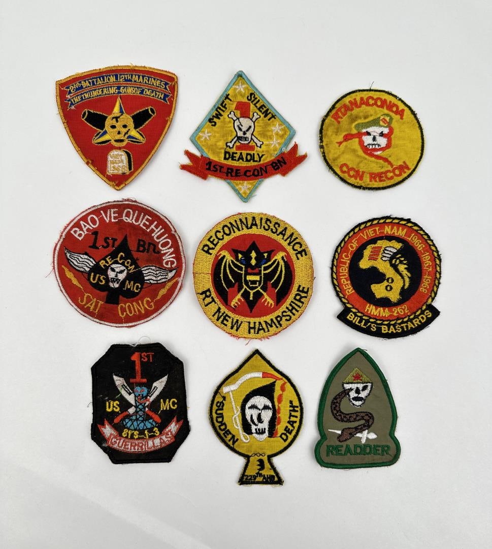 Collection Vietnam War Era Special Forces Patches (1 of 3)