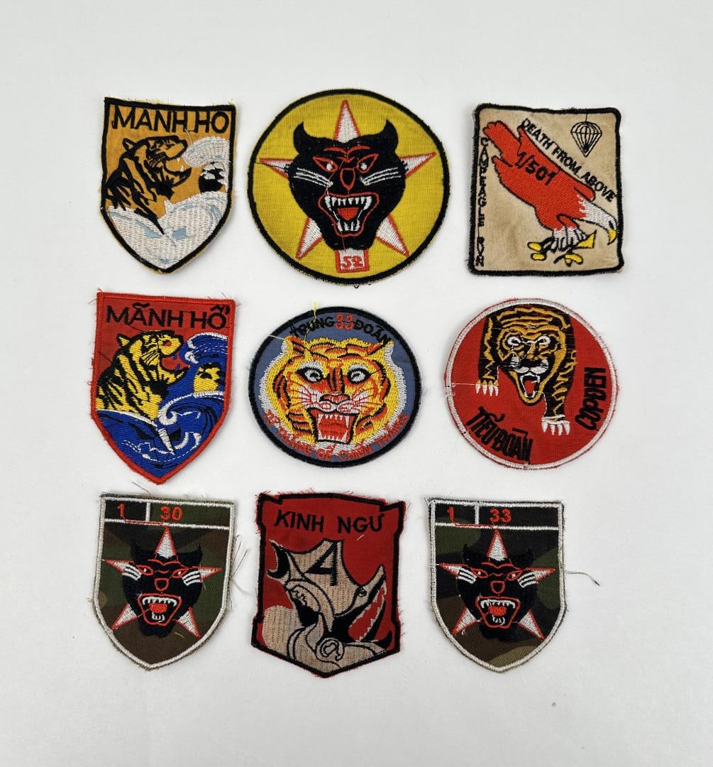 Collection Vietnam War Era Special Forces Patches (1 of 3)