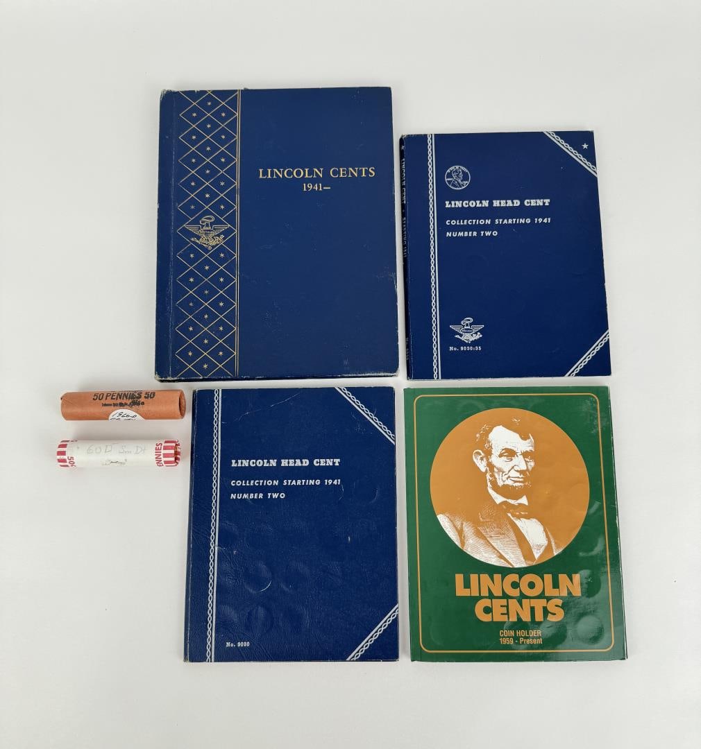 Collection of Lincoln Head Cent Pennies (1 of 12)