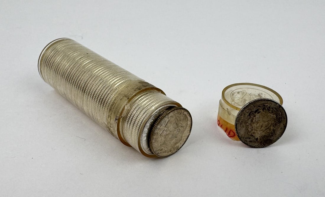 Roll Of 1961 D Roosevelt Silver Dimes: Uncirculated