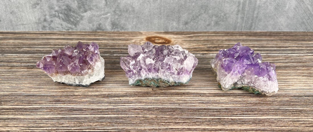 Collection of Brazilian Amethyst Mineral Specimens (1 of 7)