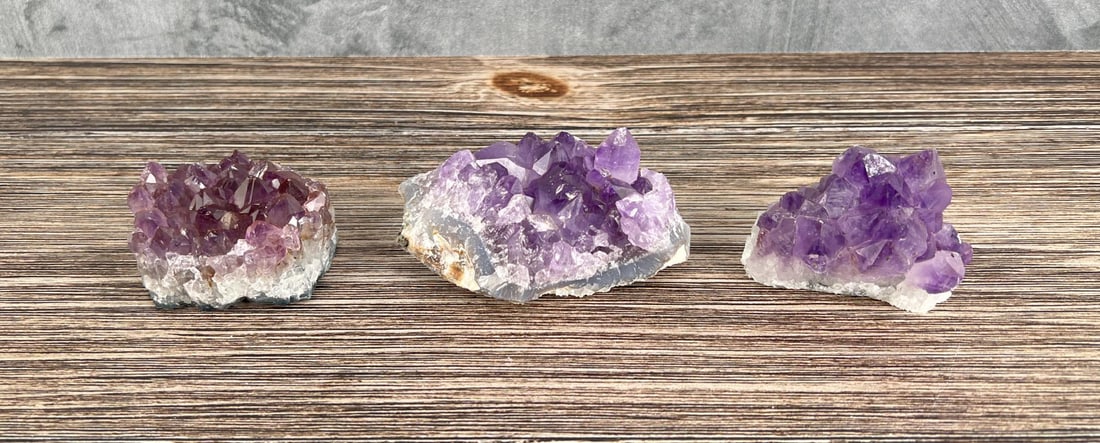 Collection of Brazilian Amethyst Mineral Specimens (1 of 6)