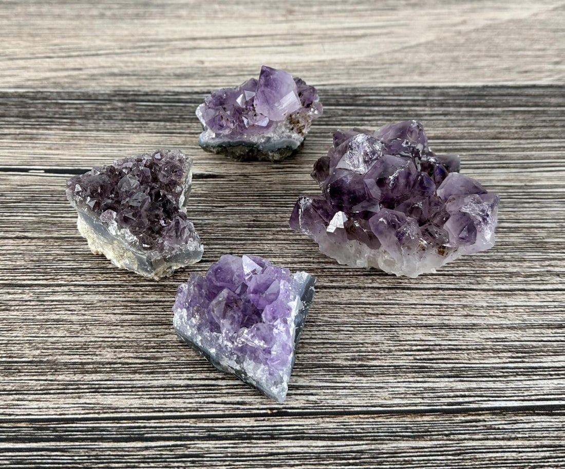 Collection of Brazilian Amethyst Mineral Specimens (1 of 5)