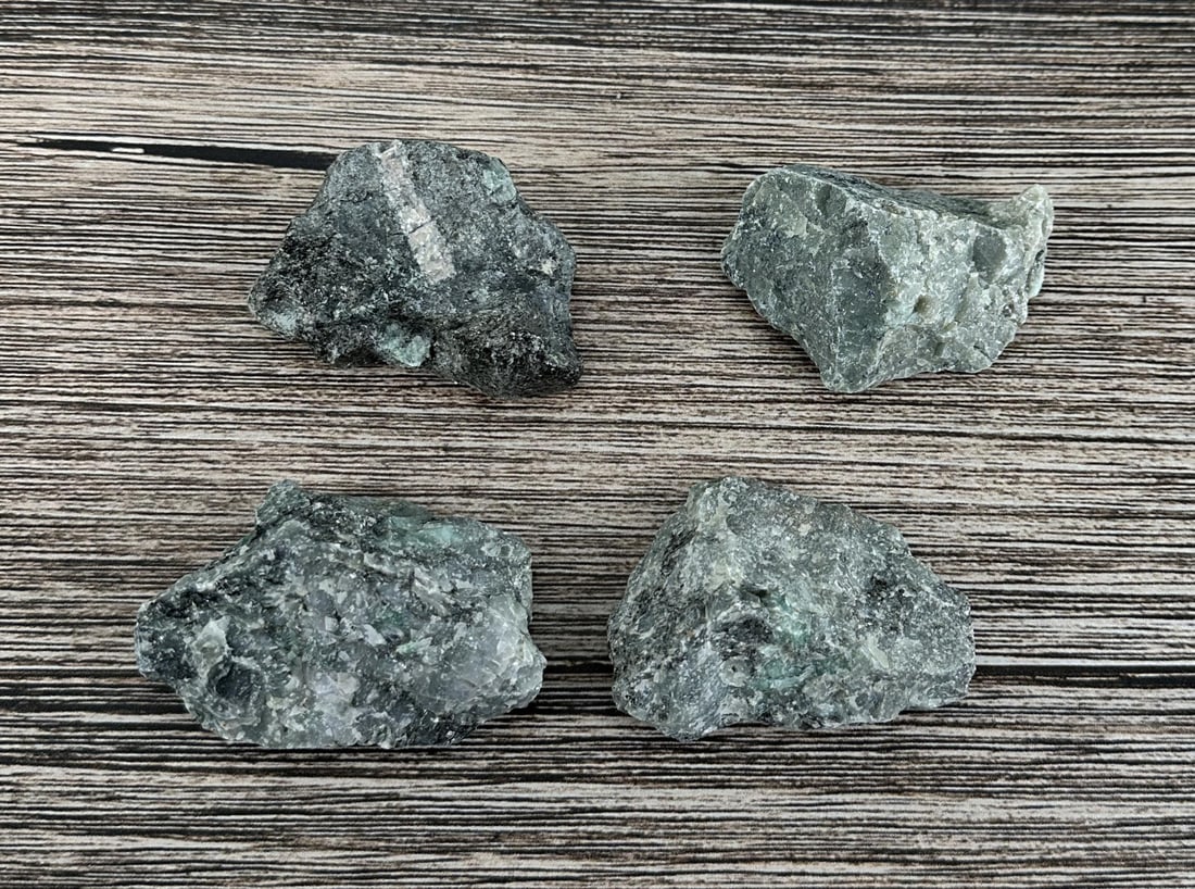 Brazilian Emerald In Matrix Mineral Specimens (1 of 4)