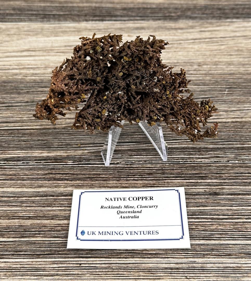 Native Copper Specimen Queensland Australia (1 of 3)