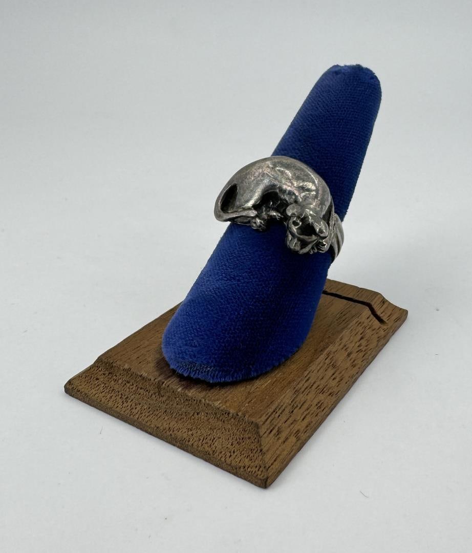 James Yesberger Sterling Silver Cat Ring (1 of 4)