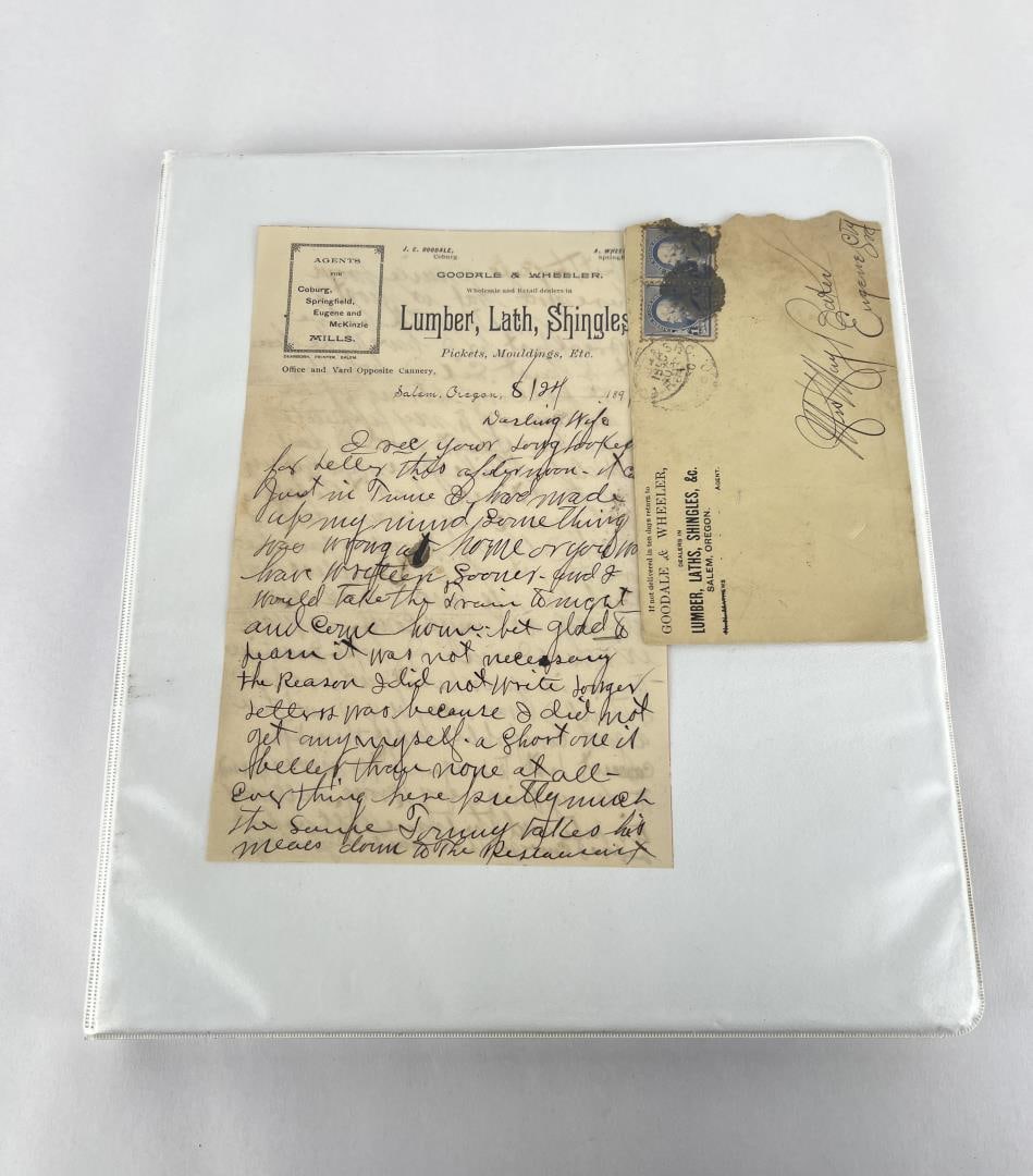 Binder Of Antique Western Paper Ephemera: Nice grouping