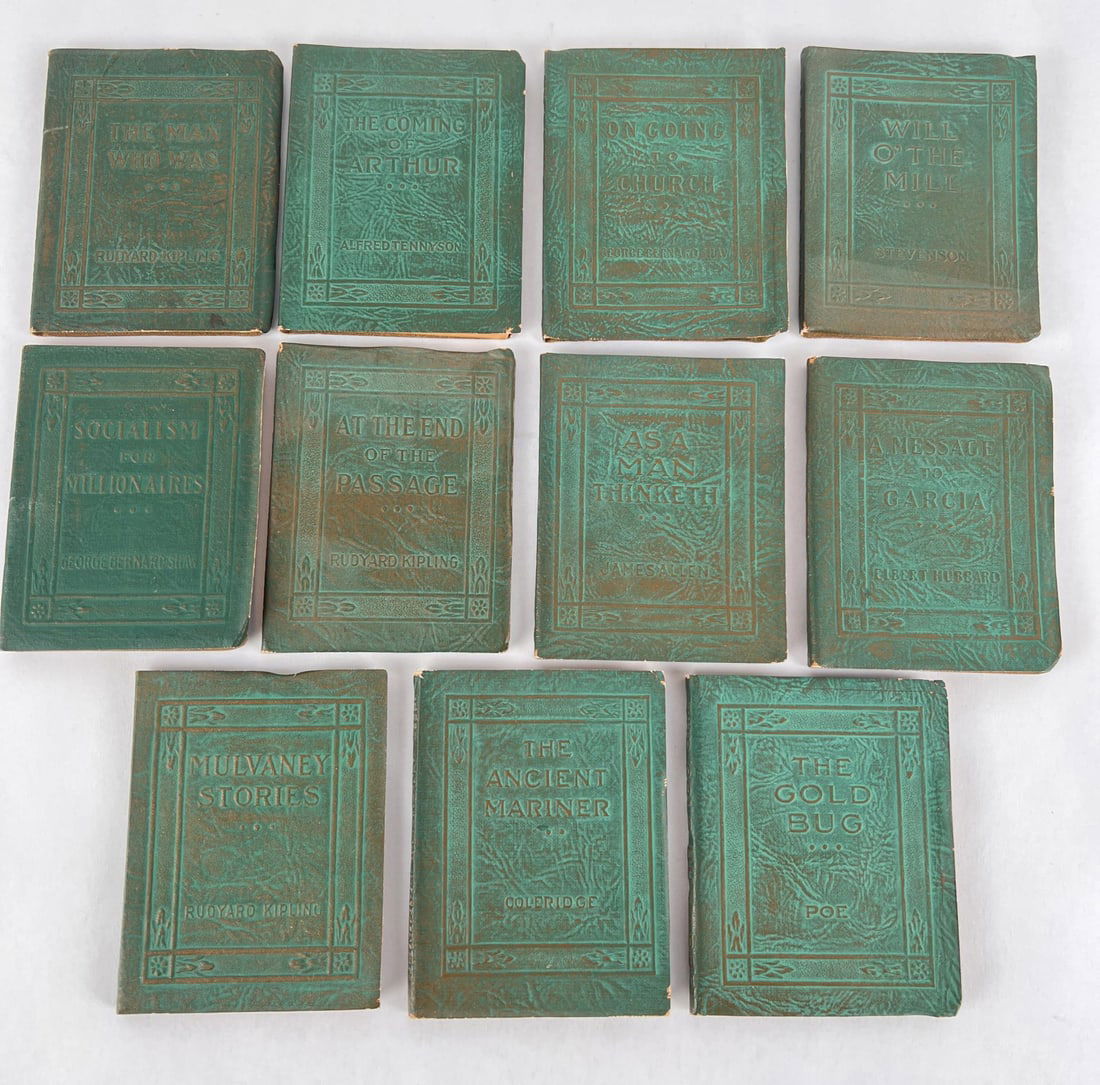 1921 Roycroft Little Leather Library Books (1 of 10)