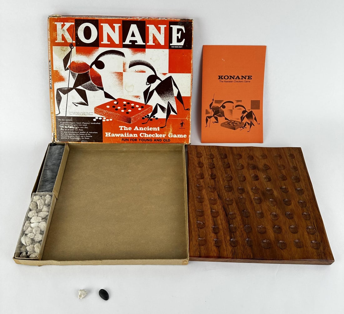 Konane Hawaiian Checkers Game: Nice set.