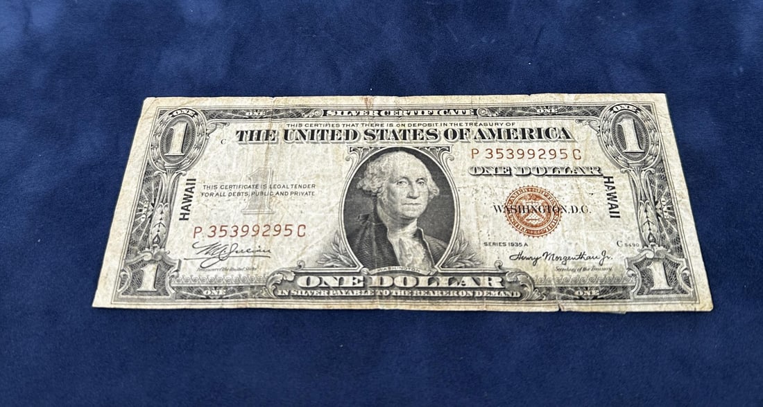 1935a $1 Hawaii Silver Certificate (1 of 3)