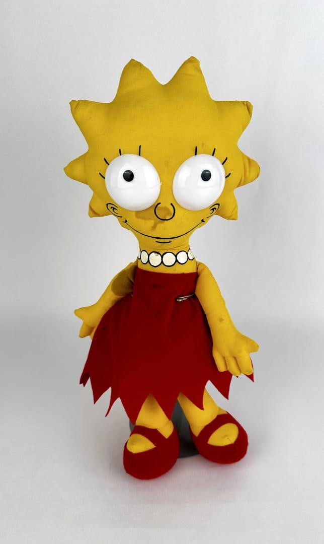 1990 Lisa Simpson Plush Toy (1 of 6)
