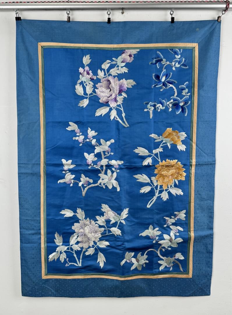 Antique Chinese Silk Panel (1 of 5)