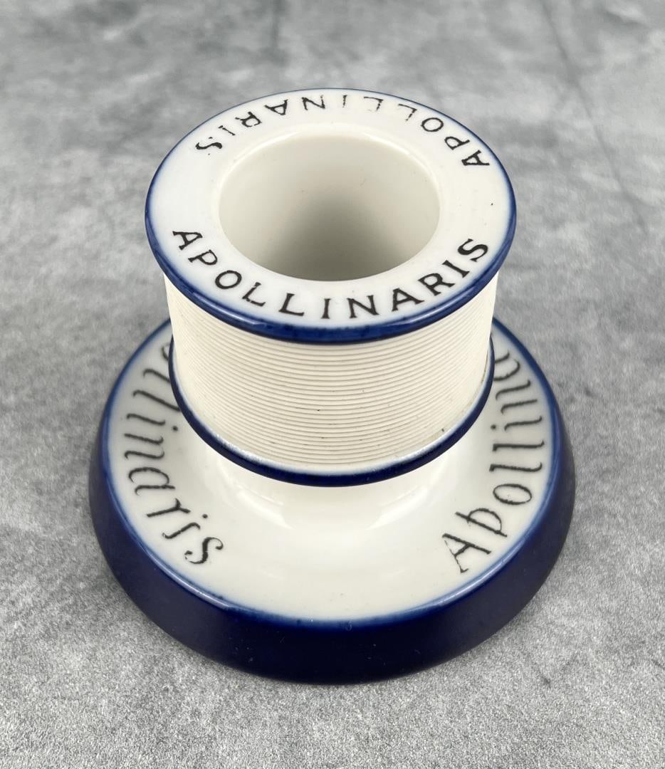 Apollinaris Porcelain Match Striker Holder (1 of 7)