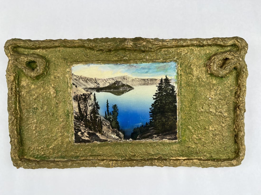 Fred Kiser Crater Lake Oregon Hand Tinted Photo (1 of 6)