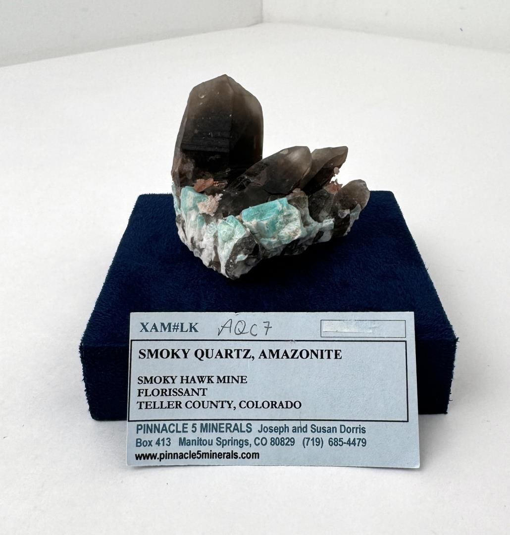 Smoky Quartz Amazonite Specimen Colorado (1 of 4)