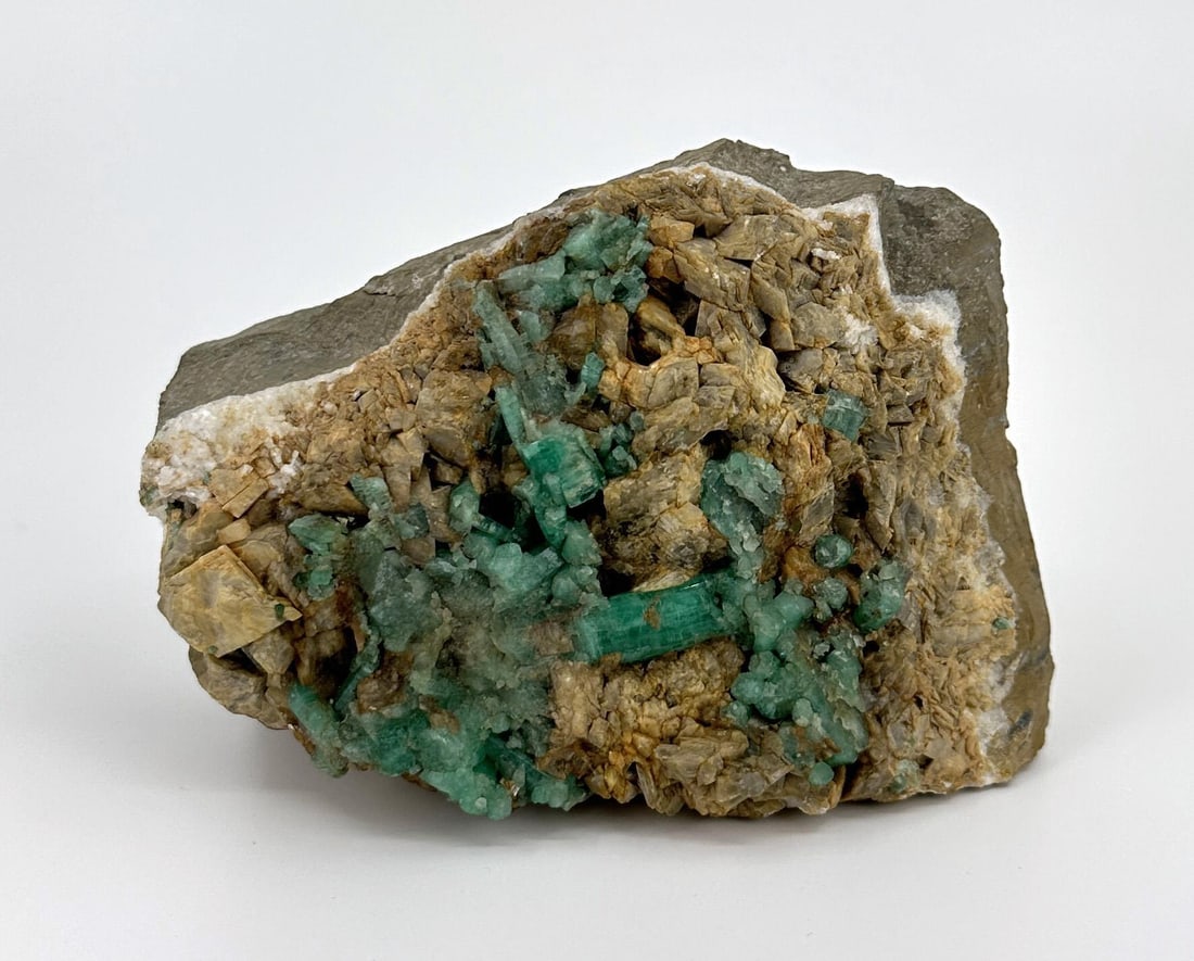 Incredible Columbian Emerald Mineral Specimen (1 of 5)
