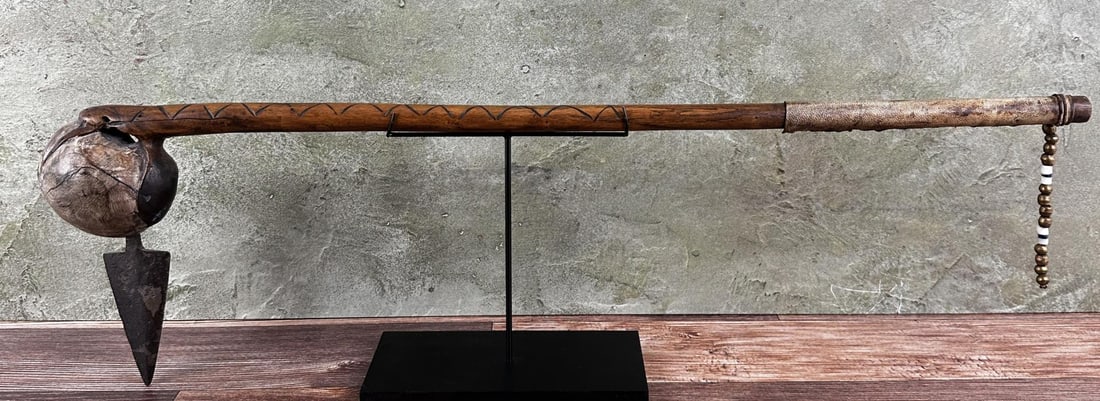 Iroquois Native American Indian Ball War Club (1 of 8)