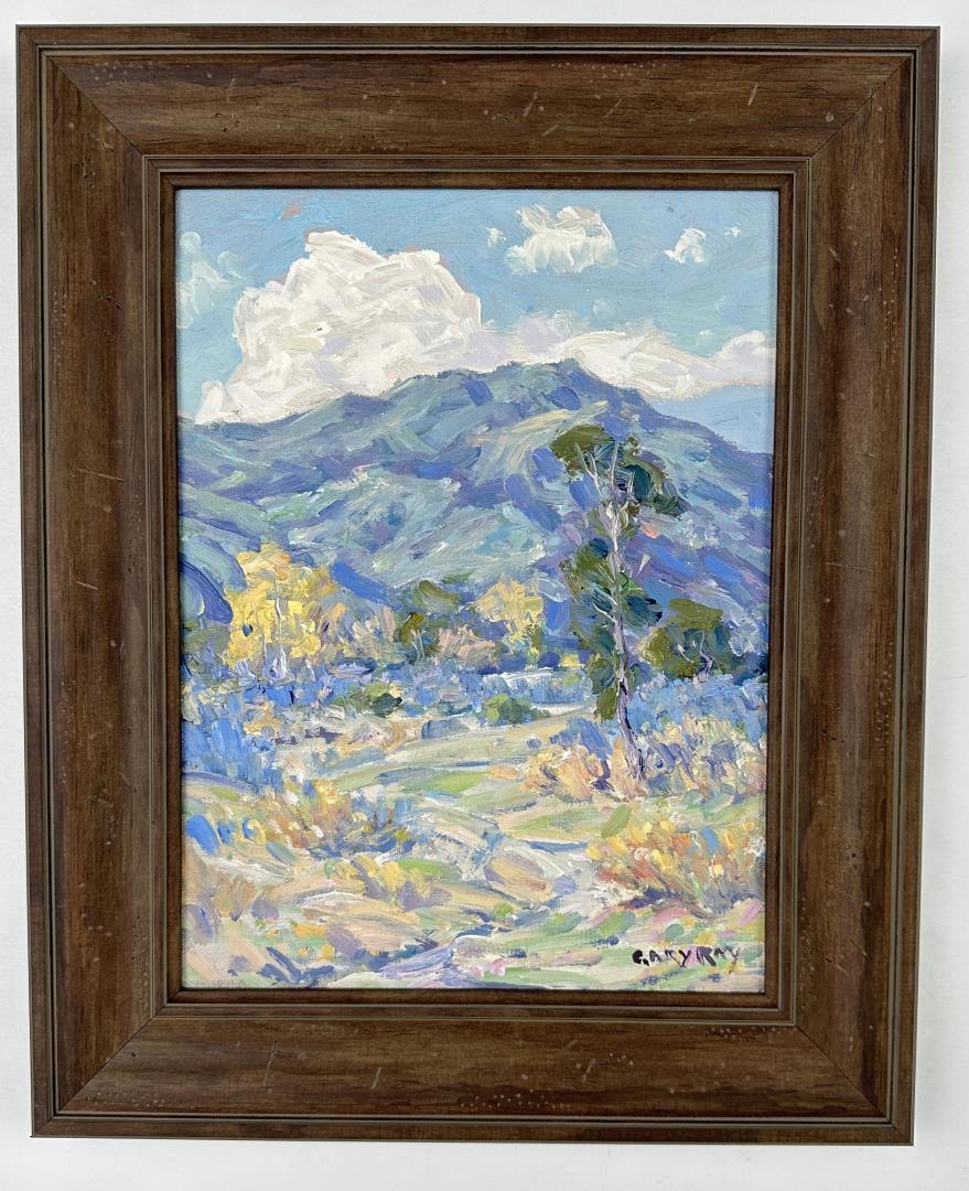 Gary Ray Oil on Board Painting California (1 of 4)