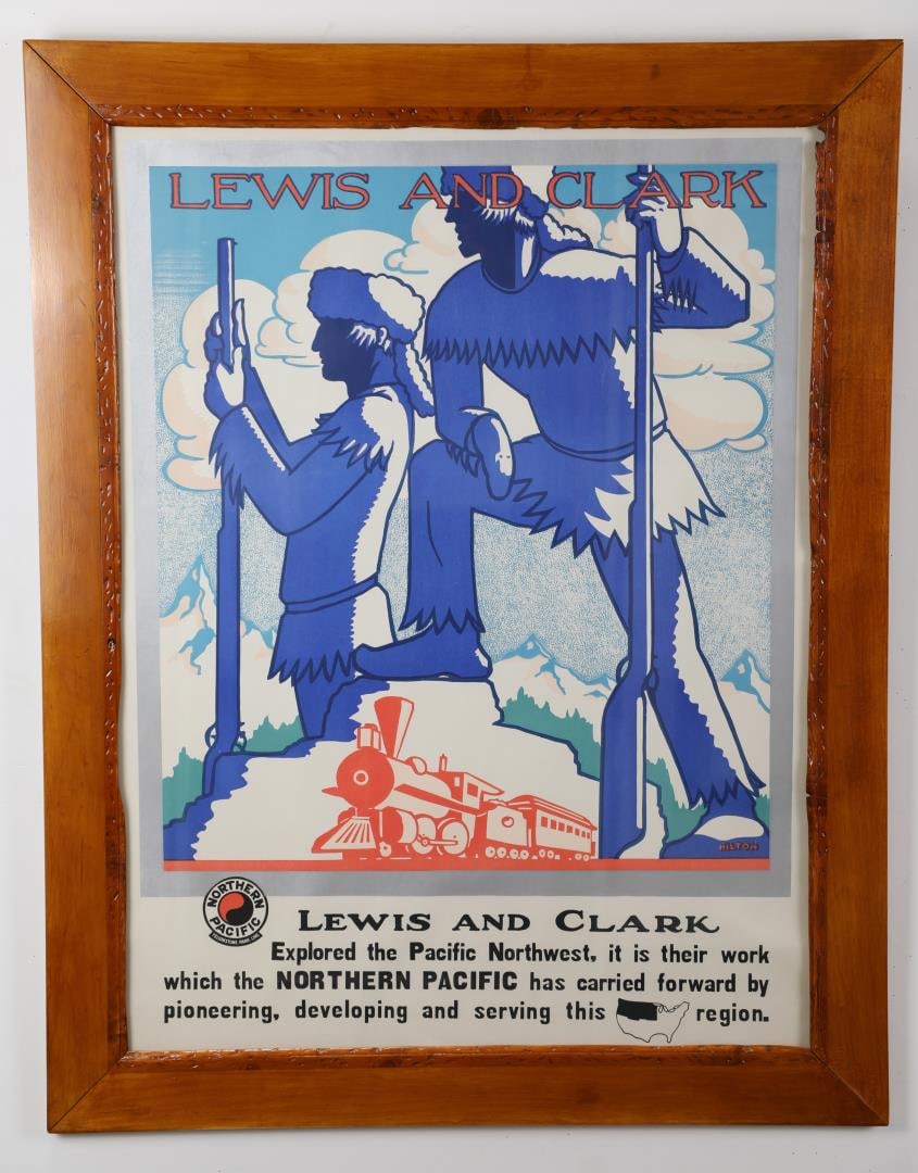 Yellowstone Park Northern Pacific Railroad Poster (1 of 5)