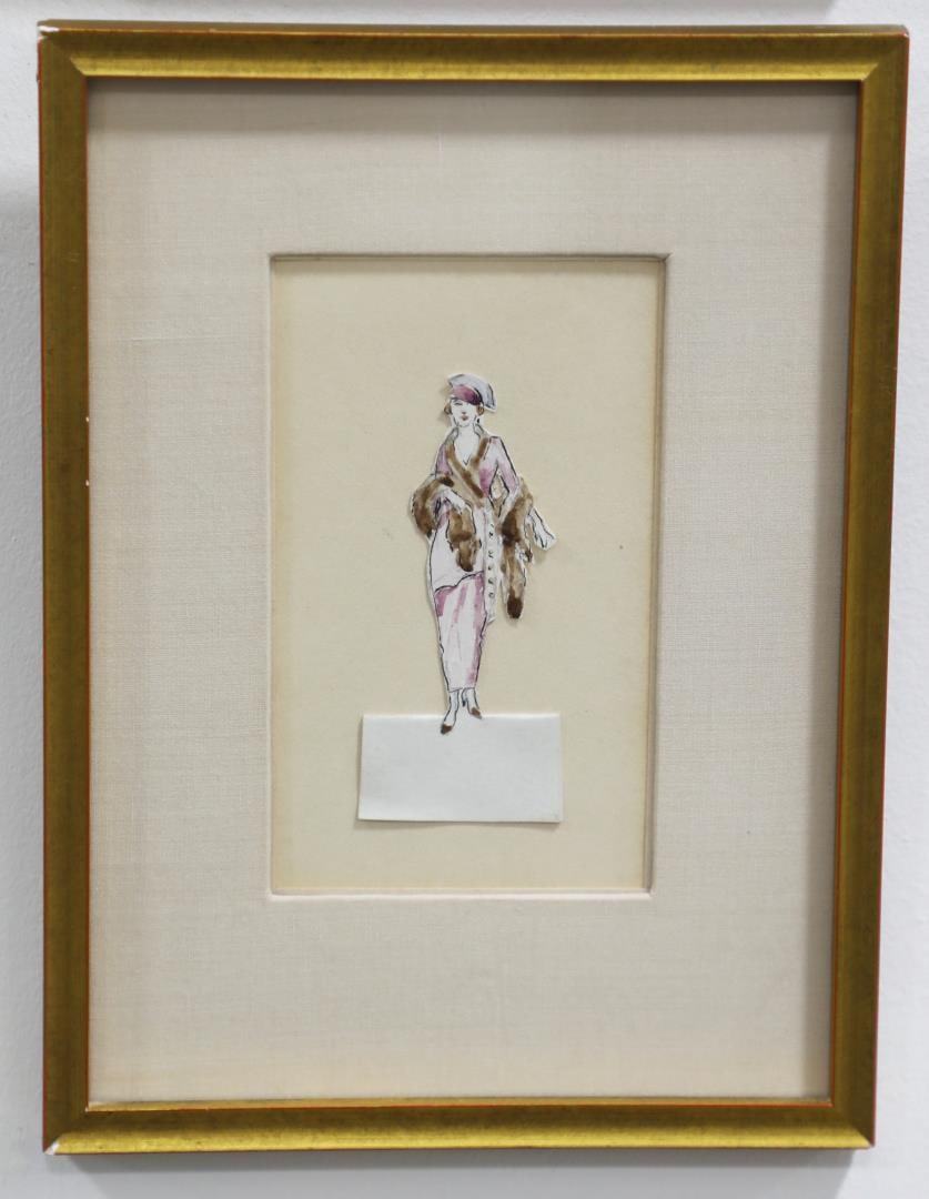 Charles M Russell Montana Watercolor Painting (1 of 3)