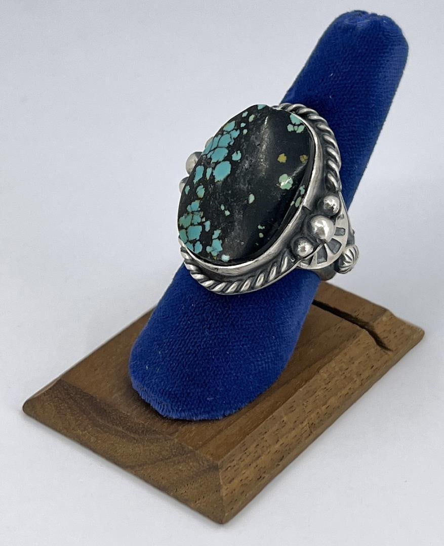 Boyd Ashley Navajo Sterling Turquoise Ring (1 of 5)