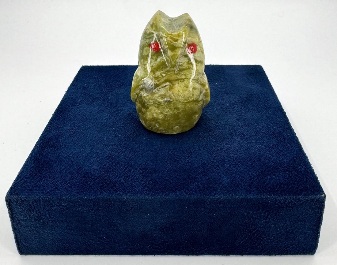 Zuni Indian Carved Stone Owl Fetish (1 of 4)