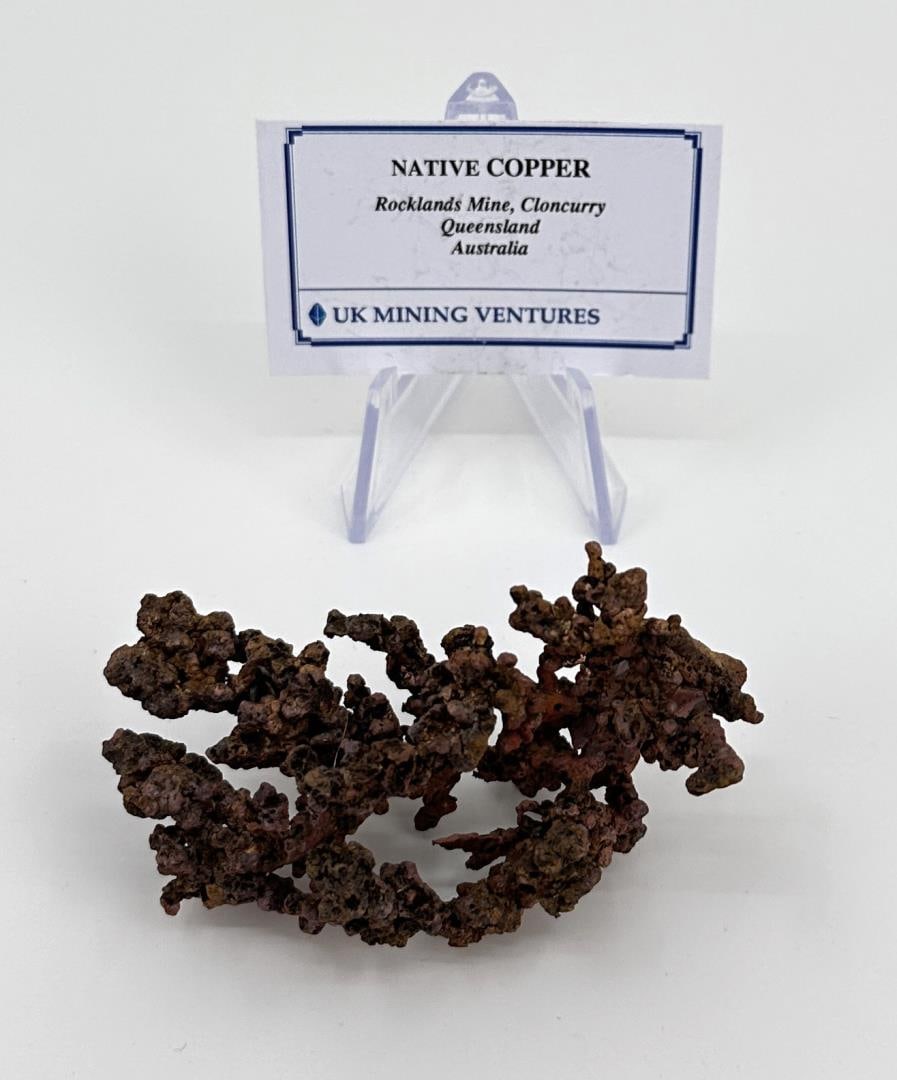 Native Copper Specimen Queensland Australia (1 of 3)