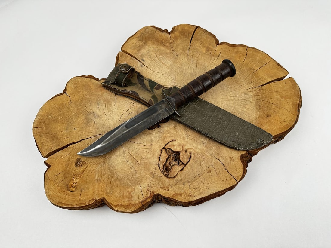 Vietnam War MACV SOG Kabar Knife Sterile: Completely Sterile. Comes from the estate of a Special Forces officer who served in Vietnam.