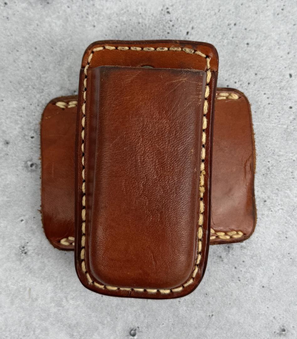 Ted Blocker's Leather Magazine Pouch: Model AA 226