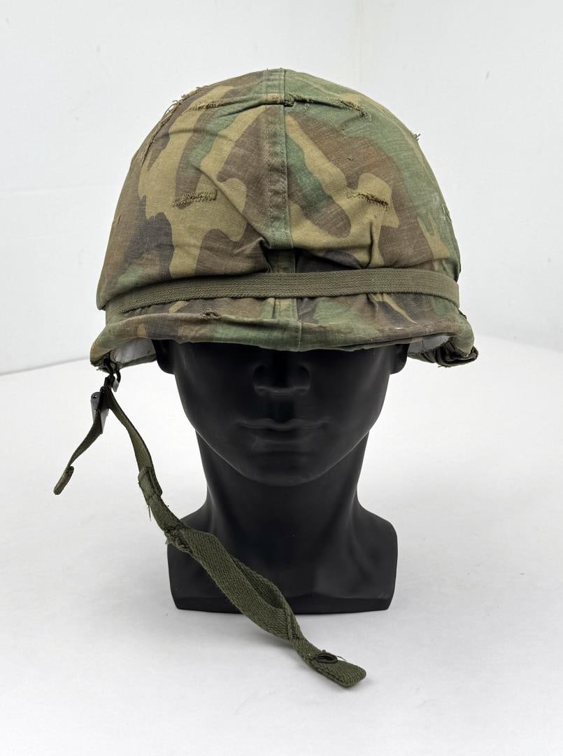 Vietnam War M1 US Army Helmet: Nice example