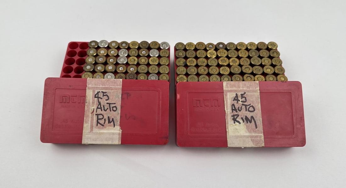 180 Rounds of Colt 1911 .45 Auto Pistol Ammo: California and New York Shipments requires this lot to be sent to an FFL Dealer