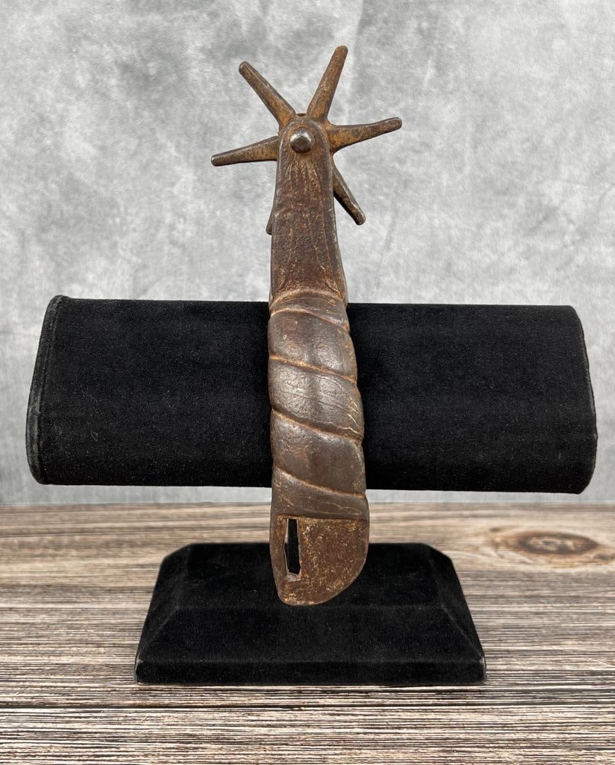 Antique Mexican Charro Spur: 5 3/4" long.