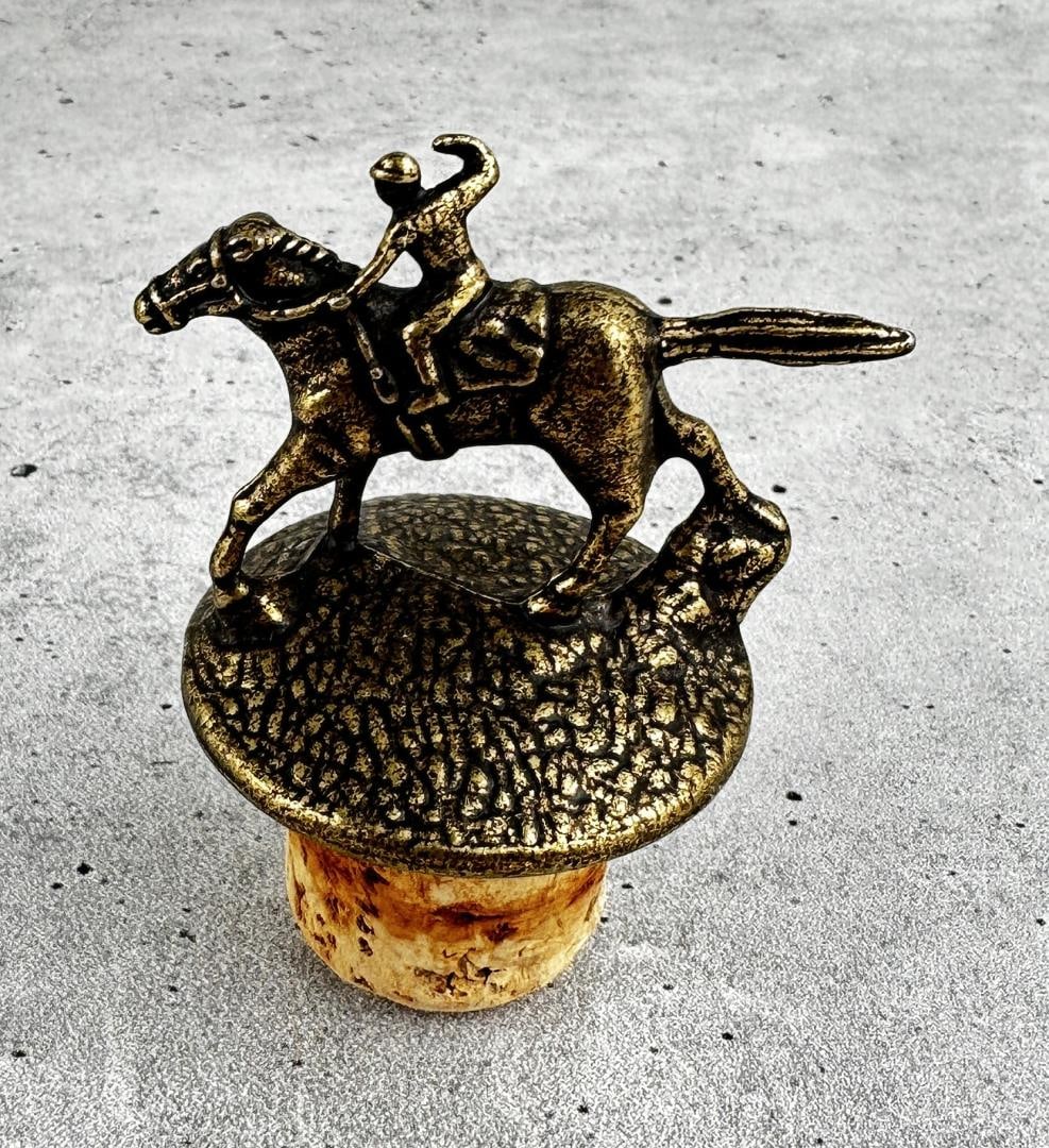 Blanton's Bourbon Horse & Jockey Bottle Stopper (1 of 4)
