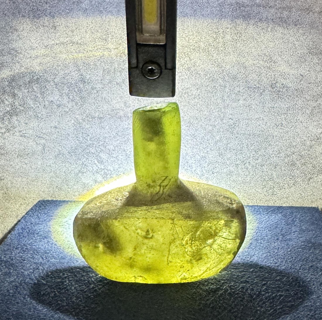 Time of Christ Ancient Roman Bottle Olive Green (1 of 7)