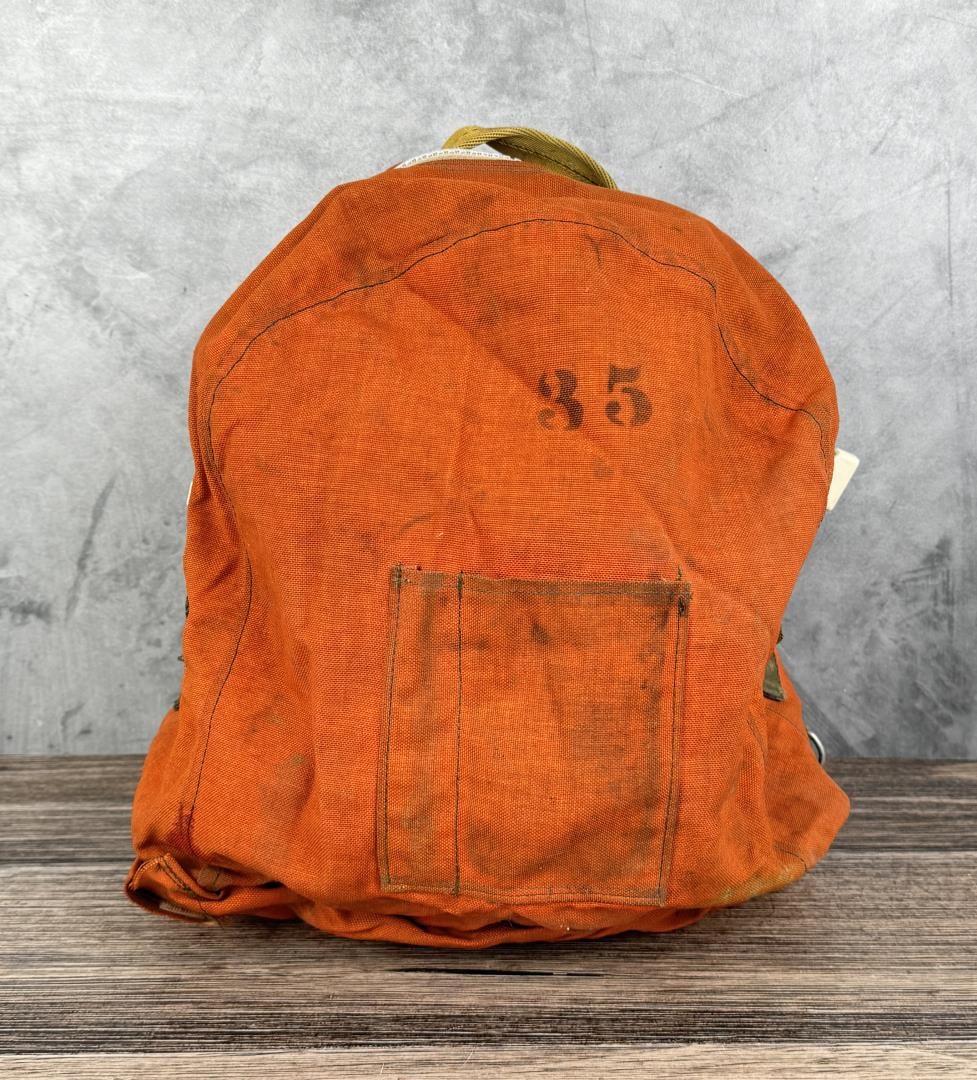 USAF US Air Force Orange Helmet Bag (1 of 7)